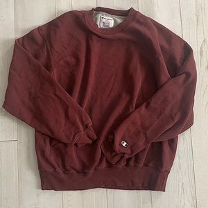 ❤️‍🔥Champion Maroon Vintage Style Crew Neck